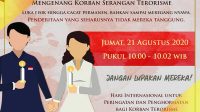 Seluruh masyarakat Indonesia diajak berpartisipasi dalam Aksi Hening Suara dan Hening Aktivitas selama dua menit, dimulai serentak secara nasional tepat pukul 10.00 WIB, Jum'at besok