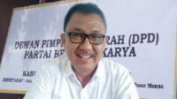 Ketua DPD Partai Berkarya Kabupaten Bengkulu Selatan, Syamsul Hayadi