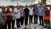 Sunset di Pantai Pasir Padi dan Jembatan Emas Kota Pangkalpinang, menjadi saksi bisu mandat pembentukan DPW Bengkulu diberikan oleh Ketua Umum IMO-Indonesia