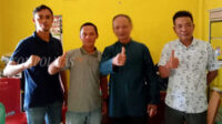 Ketua Panitia PMC usai menyaksikan penandatanganan MoU kerjasama IMO-Indonesia DPW Bengkulu dengan Pemerintah Desa dan Karang Taruna Durian Seginim, Jum'at pagi
