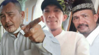 Tiga Korlap Elbas -Ikhsanudin, Nofredi, dan erwan- yang akan mengkoordinir demontrasi damai di bundaran depan Gedung DPRD Bengkulu Selatan, Senin pagi