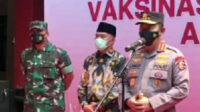 Kapolri Jenderal Drs Listyo Sigit Prabowo MSi menekankan pentingnya akselerasi vaksinasi bagi seluruh anak Indonesia untuk menuju Indonesia Emas