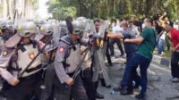 Demonstan brutal, puluhan polisi amankan Mako