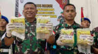 Tangkap 2 tikus, TNI temukan 16 Kg sabu dalam bungkus teh China