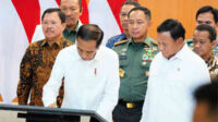 Didampingi Menhan Prabowo, Panglima TNI dan Kapolri, Presiden Jokowi resmikan RSPPN dan 25 RS TNI